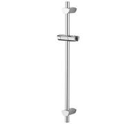 Bristan EVO Shower Head Riser Rail with Adjustable Fixing Brackets, Chrome - EVC ADR01 C
