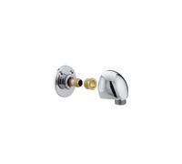 Bristan Fast Fix Wall Outlet | Chrome | Brass | 42mm x 62mm x 42mm