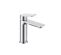 Bristan Frammento Bathroom Taps, Chrome Basin Mixer tap | FRM ES BAS C, Includes clicker waste, Eco Start, Bathroom sink taps, Matching showers and bath taps available, Lifetime Cover