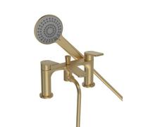 Bristan FRM BSM BB Frammento Bath Shower Mixer 2 Hole, Brushed Brass