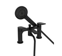 Bristan FRM BSM BLK Frammento Bath Shower Mixer 2 Hole, Black
