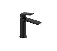 Bristan FRM ES BAS BLK Frammento Eco Start Basin Mixer with Clicker Waste, Black