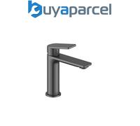 Bristan Frammento Eco Start Basin Mixer with Clicker Waste Gun Metal Grey