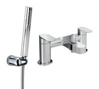 Bristan Frenzy Bath Shower Mixer Chrome Taps Deck Mount Bathroom Tap
