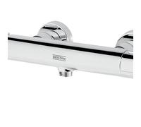 Bristan H0920 FRENZY Thermostatic Shower Mixer Bar with Cool Touch Technology for Anti Scald, Contemporary Shower Tap System, Fast Fit Connections, Chrome - FZ SHXVOCTFF C