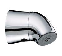 Bristan Gummers Exposed Vandal Resistant Showerhead | Chrome | Brass | 60mm x 60mm x 95mm