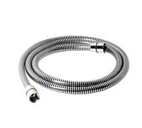 Bristan 1.5m Standard Bore Cone to Cone Easy Clean Shower Hose | Chrome | Brass | 15mm x 1500mm x 15mm