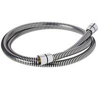 Bristan 1.5m Standard Bore Cone to Cone Easy Clean Shower Hose | Chrome | Metal | 15mm x 15mm