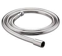 Bristan 1.75m Standard Bore Cone to Nut Easy Clean Shower Hose | Chrome | Brass | 15mm x 1750mm x 15mm