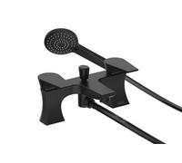 Bristan Hourglass Bath Shower Mixer Tap Black (HOU BSM BLK)