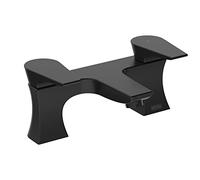 Bristan Hourglass Bathroom Bath Filler Tap Black