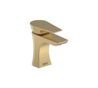 Bristan Hourglass Bathroom Taps, Brushed Brass Basin Mixer tap | HOU ES BAS BB, Includes clicker waste, Eco Start, Bathroom sink taps, Matching showers & bath taps available, Lifetime Cover