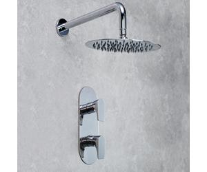 Bristan Hourglass Complete Shower Pack 2 | Chrome | Brass/ABS | 100mm x 240mm x 115mm