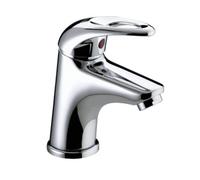 Bristan J Smbas C Java Small Basin Mixer With Clicker Waste Chrome Cloakroom Tap