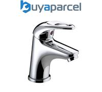 Bristan J SMBAS C Java Small Basin Mixer with Clicker Waste Chrome Cloakroom Tap