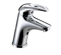 Bristan Java Eco Basin Mixer Tap with Clicker Waste - Chrome J EBAS C
