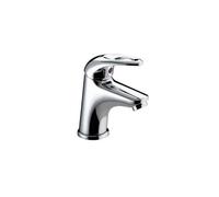 Bristan Java Small Mono Basin Mixer Tap with Clicker Waste | Chrome | Brass | 50mm x 130mm