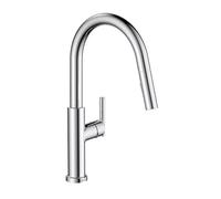 Bristan Jule Pull Out Kitchen Tap, Chrome, JU PULLSNK C