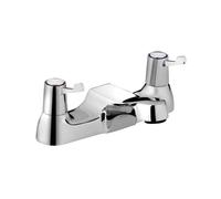Bristan Lever Ceramic Disc Deck Mounted Bath Filler 3" - Chrome