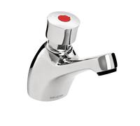 Bristan Light Commercial Soft Touch Timed Flow Basin Tap - Chrome