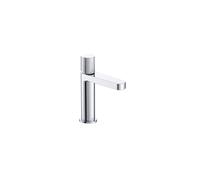 Bristan LISO Basin Mixer with Clicker Waste and Ceramic Cartridge, Deck Mounted Bathroom Tap, Chrome Finish