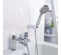 Bristan Liso Polished Chrome Effect Deck-Mounted (2Th) Shower Mixer Tap