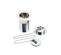 Bristan Luxury Bath Waste with Brass Plug | Chrome | 70mm x 600mm x 70mm