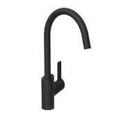 Bristan Maple Kitchen Tap, Black, MPL EFSNK BLK