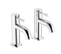 Bristan Mila Bath Pillar Taps Chrome (MI 3/4 C)