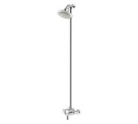 Bristan MINI2 TS1203 RR C Thermostatic Shower Valve with Rigid Riser Mixer, Chrome Plated