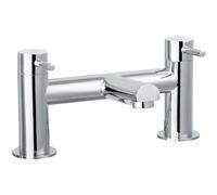Bristan Mios Bath Filler Chrome Taps Deck Mount Bathroom Tap