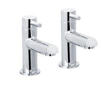 Bristan Mios Bathroom Taps, Chrome Pillar Basin taps | MIO 1/2 C, Modern design, Bathroom sink taps, Matching bath taps available, Lifetime Cover