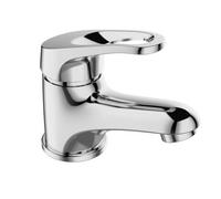 Bristan Mixer Tap Iris Basin Chrome Clicker Waste Bathroom Tap Deck Mount Brass