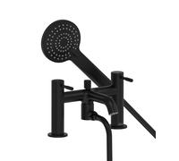Bristan Molida Bathroom Taps, Black Bath Shower Mixer tap | MOL BSM BLK, Modern design, Matching bathroom sink taps and showers available, Lifetime Cover