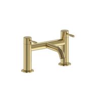 Bristan Molida Bathroom Taps, Brushed Brass Bath Filler tap | MOL BF BB, Modern design, Matching bathroom sink taps and showers available, Lifetime Cover