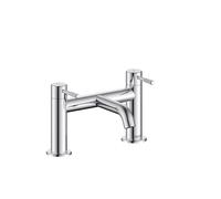 Bristan Molida Bath Filler Tap with Durable Ceramic Disc Valves, Deck Mounted, Chrome Finish