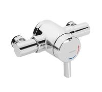Bristan MT1203 Commercial OPAC Thermostatic Exposed Mini Shower Valve with Lever Chrome