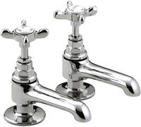 Bristan 1901 Basin Taps with Ceramic Disc Valves Chrome
