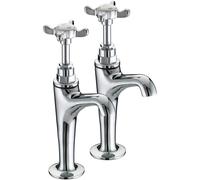 Bristan N HNK C 1901 High Neck Kitchen Pillar Taps, Chrome