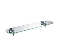 Bristan - 1901 Glass Shelf In Chrome - N2 SHELF C