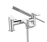 Bristan Napoli Bathroom Taps, Chrome Bath Shower Mixer tap | NAP BSM C, Modern design, Matching bathroom sink taps available, Lifetime Cover