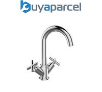 Bristan Naxos Chrome Mono Basin Mixer Tap + Waste + Fixings Monobloc