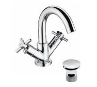Bristan Nurture Standard Chrome Effect Basin Mixer Tap