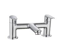 Bristan Opus Bathroom Taps, Chrome Bath Filler tap | OPS BF C, Modern design, Matching bathroom sink taps available, Lifetime Cover