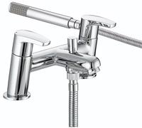 Bristan Orta Bathroom Taps, Chrome Bath Shower Mixer tap | OR BSM C, Modern design, Matching bathroom sink taps available, Lifetime Cover