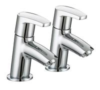 Bristan Orta Chrome Effect Bath Pillar Tap