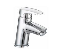 Bristan Orta Mono Basin Mixer Tap with Clicker Waste | Chrome | Brass | 42mm x 129mm