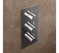 Bristan Prism 2 Concealed Recessed Built In Chrome Shower Mixer Pm2 Shc3Stp C