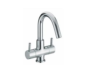 Bristan Prism 2 Handle Mono Basin Mixer Tap | Chrome | Brass | 36mm x 243mm