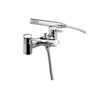 Bristan Prism Bath Shower Mixer Tap | Chrome | Brass | 180mm x 105mm